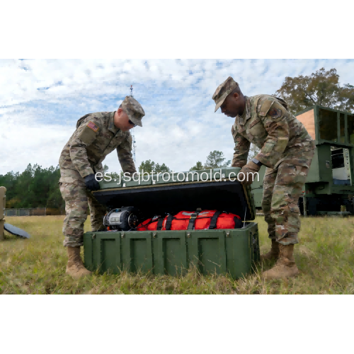 Cajas de herramientas apilables de rotomoldeo personalizadas